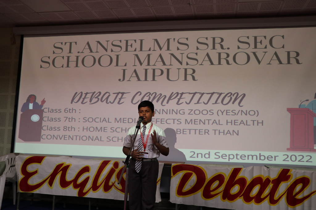 ENGLISH DEBATE COMPETITION 02-09-2022