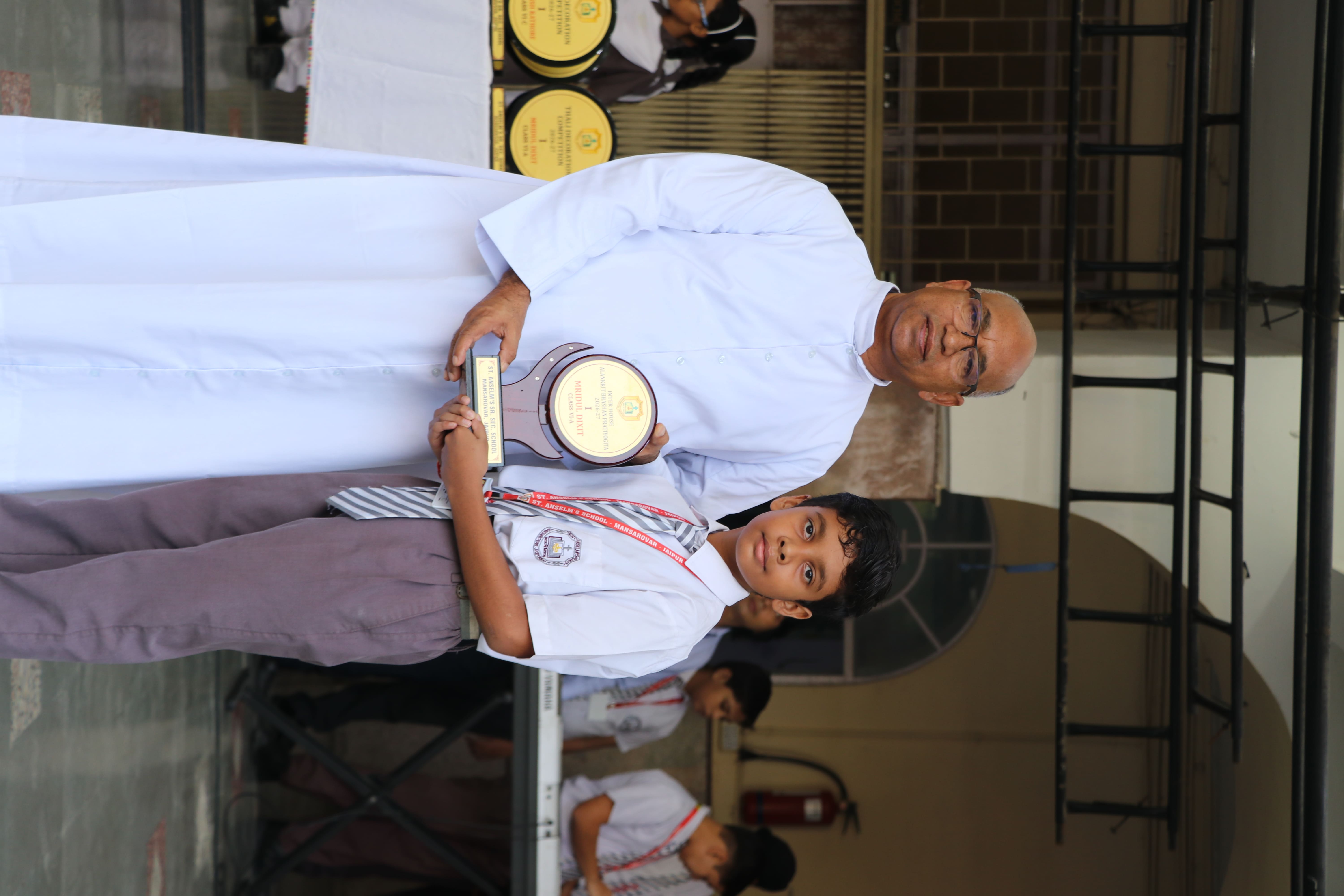 Winners of Inter House Alankrit Bhashan Pratiyogita |  24th September 2026 | Class VI,VII & VIII