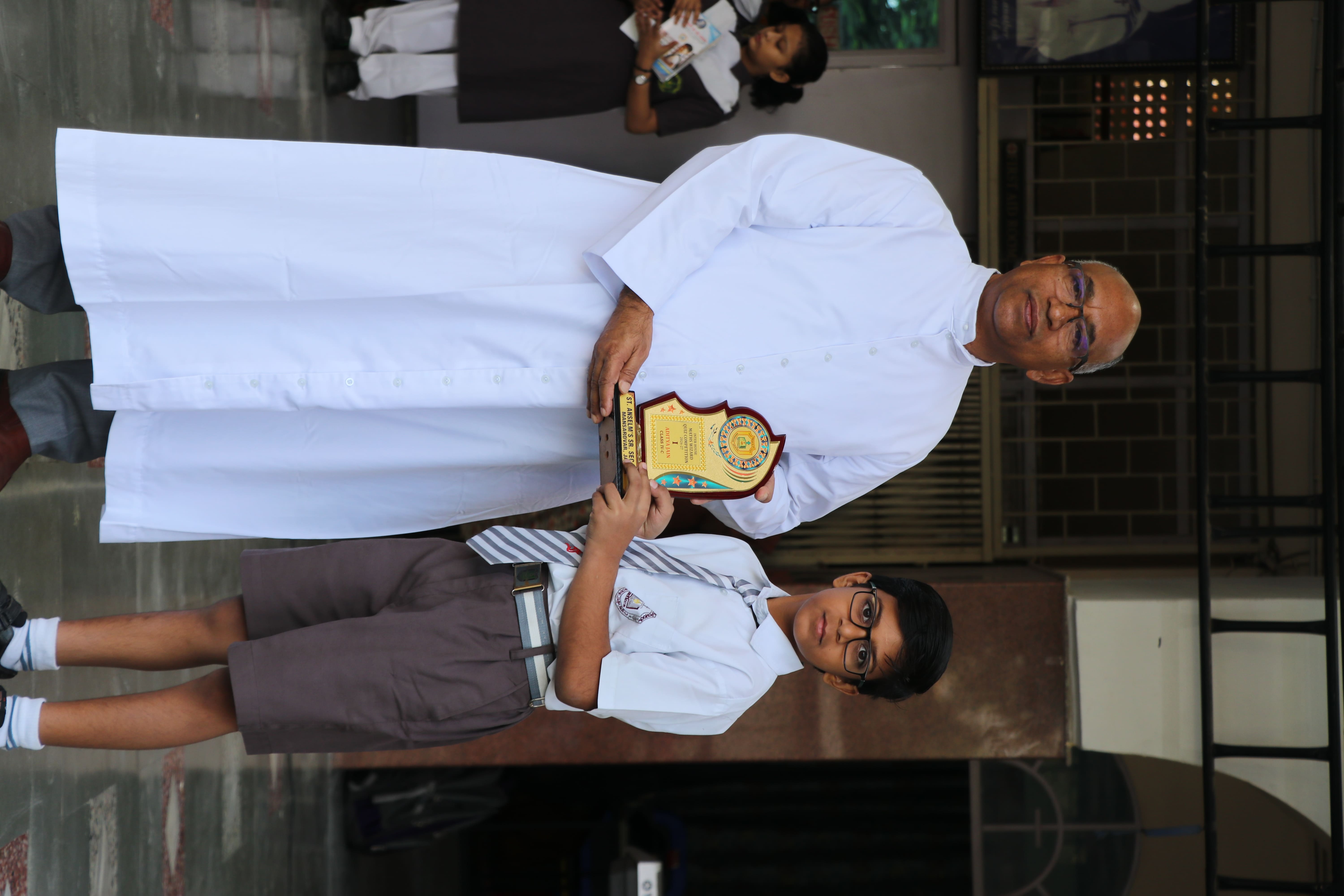 Winners of Inter House Maths Wizard Quiz Competition | 27th September 2026 | Class IV & V