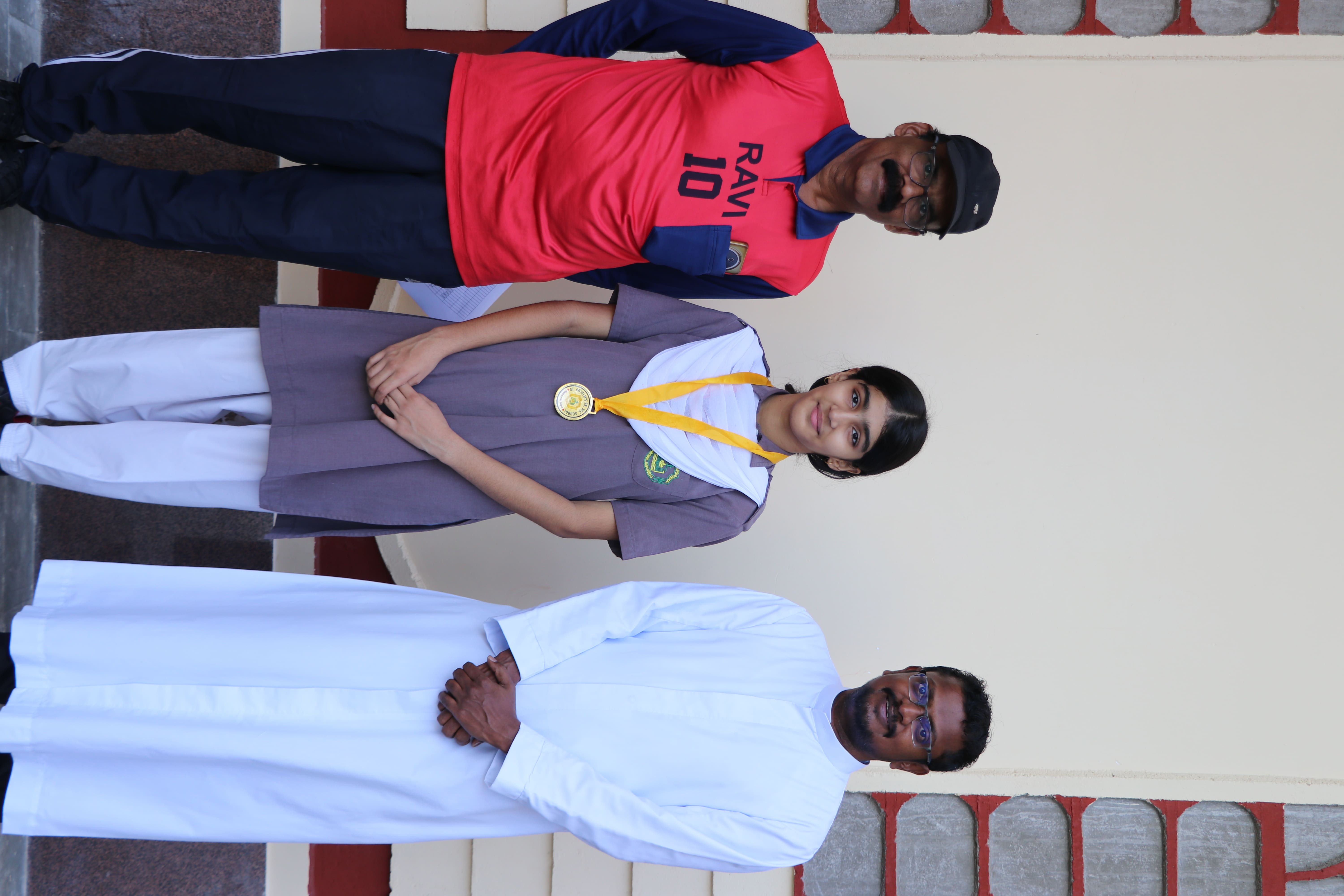 Winners of Inter-house Badminton Tournament U-14 Girls